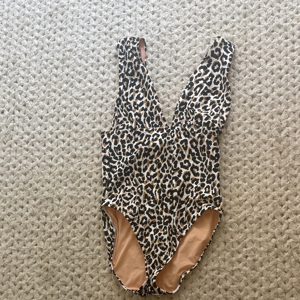 J crew leopard one piece